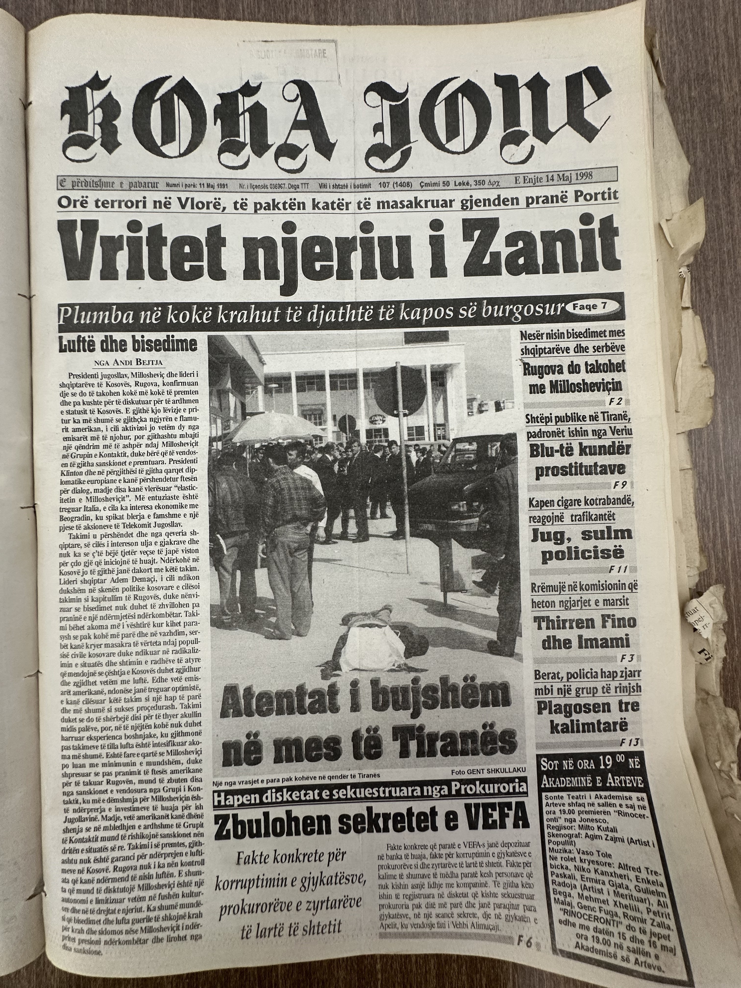 Koha Jonë 1998-05-14